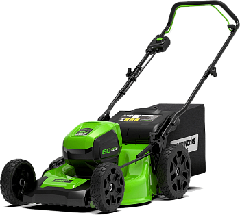 Аккумуляторная бесщеточная газонокосилка Greenworks GD60LM46HP 2502807